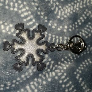 Coach Snow Flake Bag Charm